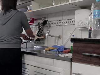 Perfect MILF in Cuckold Anal and Tit Cumshot