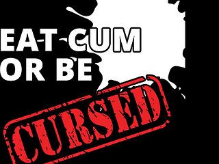 AUDIO ONLY - Eat cum or be cursed CEI training
