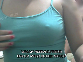 I Managed to Convince My Wife to Show Her Big Ass Tight Hole and Pussy to a Friend of Ours on Skype