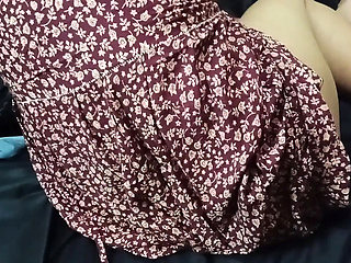 Young Stepbrother Fucks Horny Asian MILF With Big Natural Tits - Viral Creampie