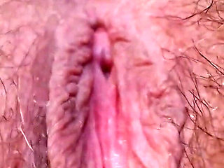 Little Tight Hairy Pussy Close up