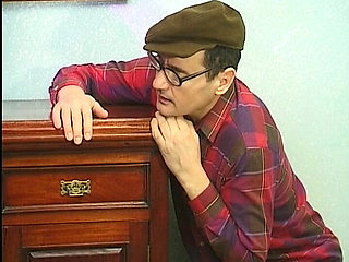 Hot German Maid Anally Drilled in the Dorm Room