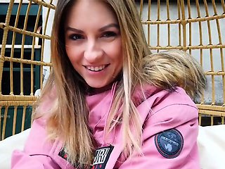 Horny Blonde In Solo Masturbation