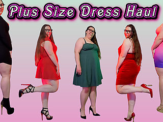 Thick BBW Tries on Dresses & Heels Curvy Plus Size Try-on Haul