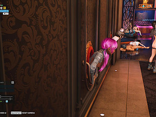 Waiting for a visitor for samples