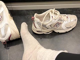 Sweaty Post-workout Feet