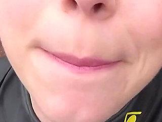 Wetsuit Giantess Finds a Tiny Toy to Tease