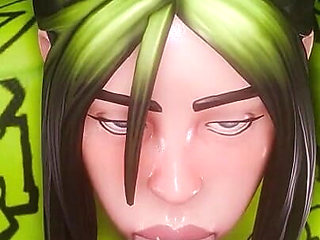 Fortnite Billie Sloppy Blowjob POV 3D Animation
