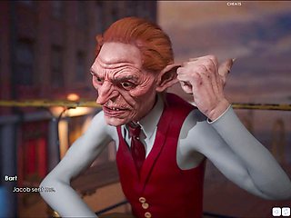 Steamy tales in an adult visual novel starring a big boobed redhead