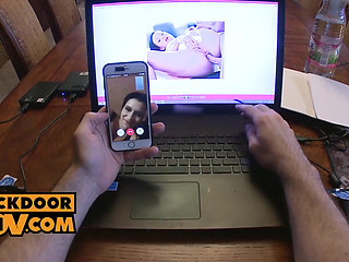POV - Cum sucking cock whore Cindy Loarn does anal