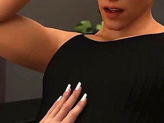 She Interrupted His Game for This! Passionate Make-up Sex - the Office - Part 5 - Damaged Coda - by Porn Game 4u