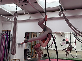 Do You Like My Dance on the Aerial Hoop for You?