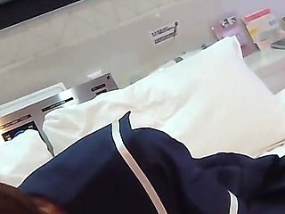 Blindfolded Pantyhose Sex with a Cute High School Girl in Uniform, Irresistible Creampie Inside Her Vagina, Amateur Blowjob,