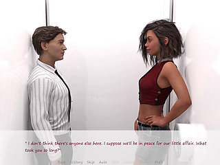 My Stepbrother's Wife - Cole Got a Chance and Fucked Kirsten in the Restroom