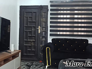 Fat Ass Ebony BBW Naked Home Cleaning - Mara Exotic