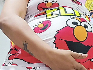 Keli in Her Elmo Pajamas, Wanting to Suck Dick