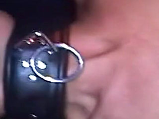 Bound Brunette Babe Deepthroats Throbbing Cock in Sloppy Bondage Fuck