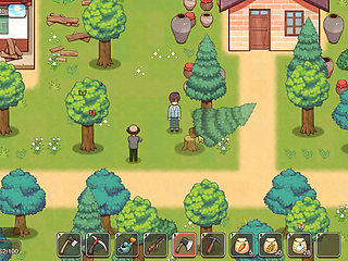 Village Rapsody - Part 8 - MILF Stucked in the Chair and Fucked Good by Loveskysan69