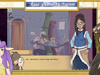 Hentai vtuber Purity Sin explores adult toys and monster girls in smoochy girl-on-girl action