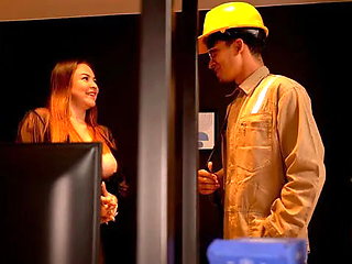 Internet Service Worker Thiago Lopez Hooks Up Wifi to Busty Milf Daniela Gomez