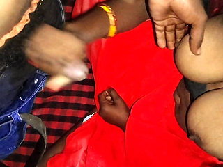 Indian sister-in-law sucked her brother-in-law's penis in desi style, viral uncut sex video, Sarita Naga.