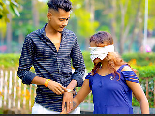 Indian desi threesome step brother made his step sister have hardcore sex with friend in hotel video