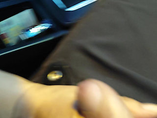 Handjob Risky Car Play - Real Couple