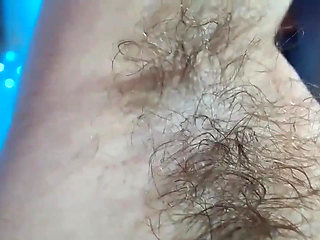 Extreme Hairy Armpit Closeup on Cam