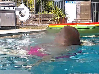 Handsome Harry and Sex Big Beauty Nurse Vicki Do Some Under Water Exercises!
