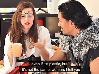Viking Seducing Lesbian Peasant