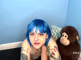 POV Gagging Blowjob