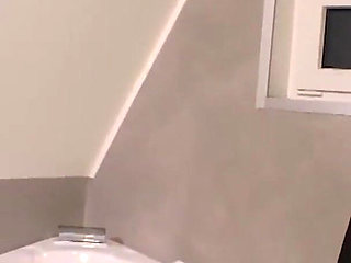 Two hot girls enjoys sucking huge cock and slides it in their milky pussies