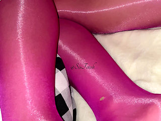 I Can Only Get Out of Bed After My Stockings Are Completely Stained with Semen.