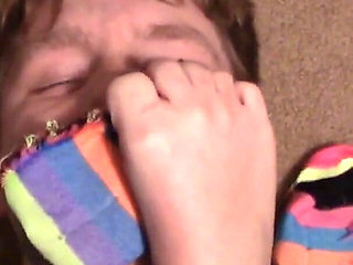 Peeking Boyfriend Turned Into a Foot Smelling Slave