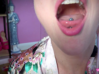 Tiny Little Dentist Tastes Like Bacon Gobbled up by Giantess Lucy