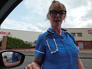 Real Home Nurse Lets Me Fuck Her!