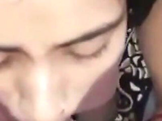 Best Blowjob by New Married Hot Wife with Face