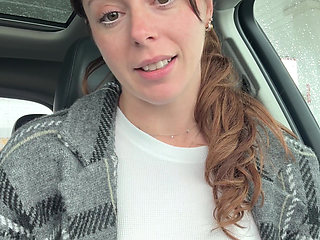 Trying Not to Cum Too Loud While I Pump My Gas