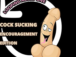 AUDIO ONLY - Cock sucking encouragement