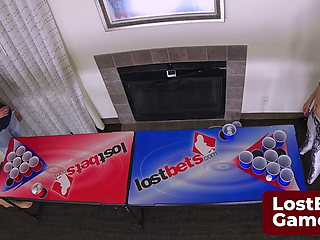 A Strip Beer Pong with Tyler, Tobi, Dylan, and Sassy
