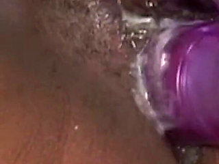 These Two Lesbians Are Playing with Lots of Toys to the Point of Loud Orgasm.