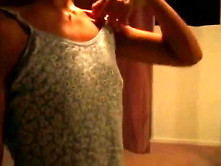 Young blonde screwed by a huge cock pumping her tight pussy