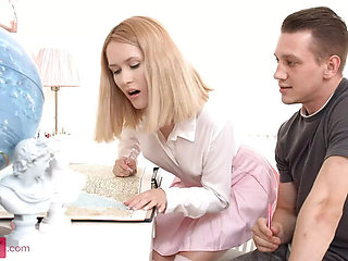 Una Fairy Anal Compilation - Blonde Teen Gets Ass Fucked and Creampied