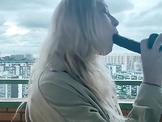 Handjob in the Entrance.