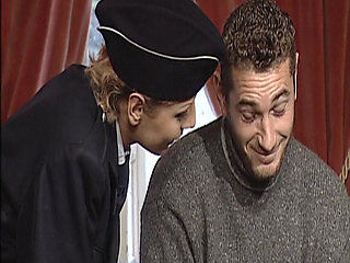 Blonde German MILF Babe Gets Fucked in Cuckold Vintage Scene