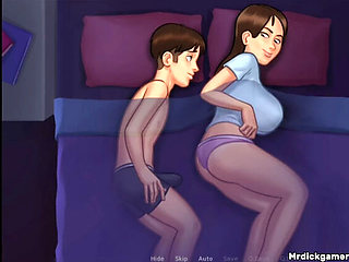 Summertime Saga: Horny Stepsister Lets Me Fuck Her Wet Pussy Anytime - Big Tits & Big Cock