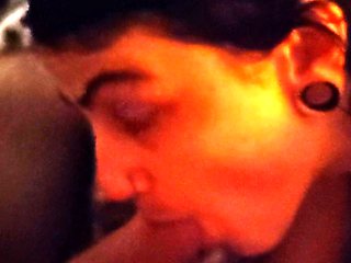 Czech amateur blowjob and fucking POV in public