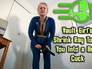 Vault Girl Shrinks You Into Beta Cuck For Giant Cock MILF Ginger
