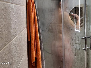 I Watch My Stepmom Masturbate While Taking a Shower