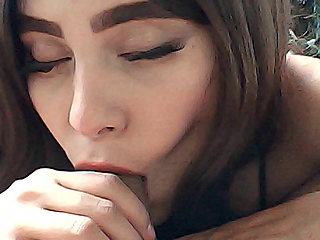 My Stepbrother Helps Me Build the Tree if I Give Him a Blowjob I Agreed